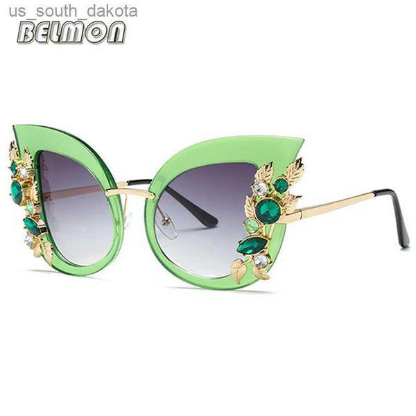 

fashion cat eye sunglasses women brand designer sun glasses for ladies vintage oculos cateye female sunglass oculos de sol rs625 l230523, White;black