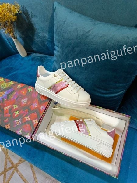 

new men's shoes casual white sneakers summer shoes women lace-up comfortable leather flat shoes, Black