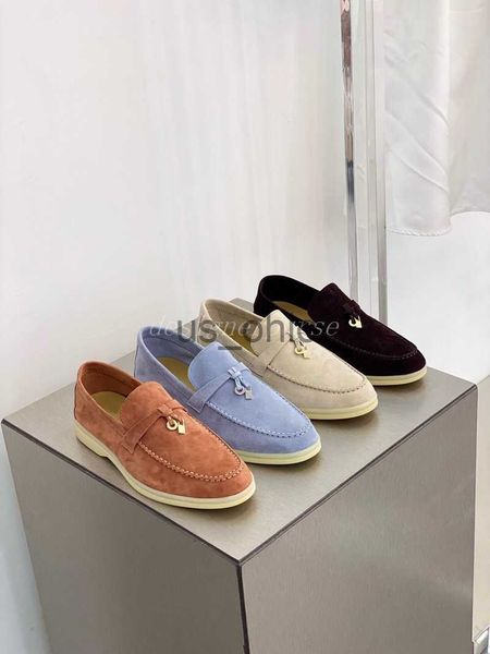 

dress shoes designer shoes summer charms walk casual shoe women loafers men suede calf skin muller shoes brand classic walking flats mules c, Black