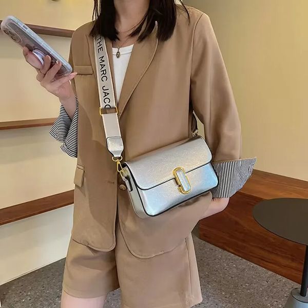 

2023 luxury handbag shoulder bag brand designer seam leather ladies black clamshell messenger bags box