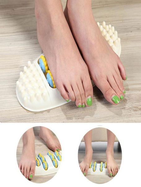 

fashion portable oval rolling wheel foot massager foot massage tool foot health care5264848
