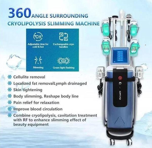 

-14Â°c 2000watt slimming machine 5 cryo handle 800w ultrasonic vacuum lipo weight loss laser fat ing beauty machine taxes no any additional f