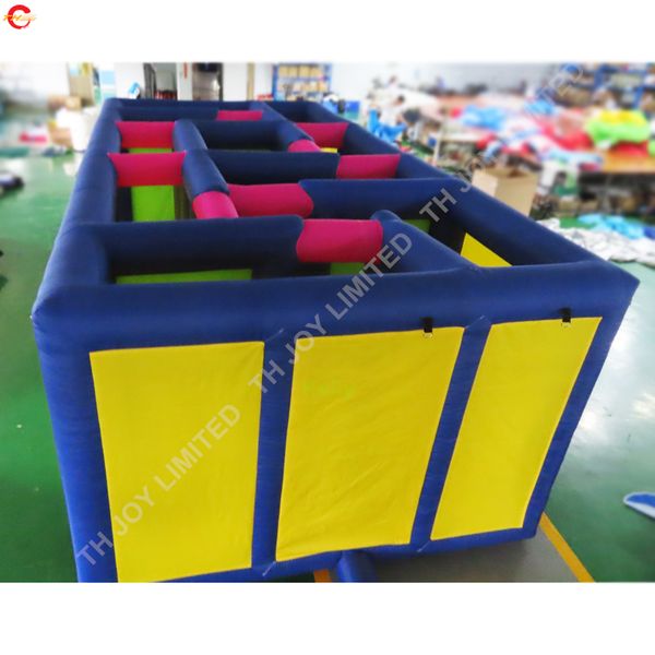

outdoor activities 6x3m portable inflatable maze sport game for kids