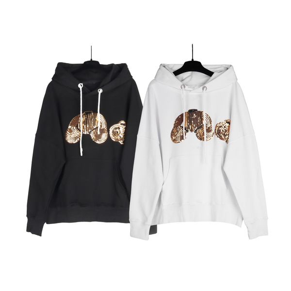 

angels palm hoodie men hoodies designers hoodies pull-over dept hoodies winter warm man clothing hoody sweatshirts version us size s-xl 909, Black