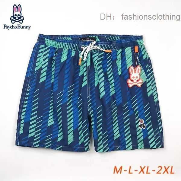 

2023 new designer psycho bunny mens fashion sweat shorts beach pants skull rabbit surf quick dry european and american style 2 xqi8 xqi8, White;black
