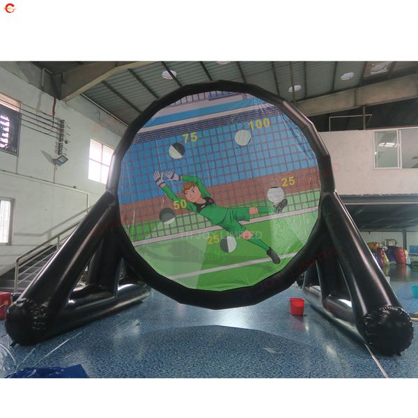 

outdoor activities giant double sides 5m-16.5ft high inflatable soccer darts football dart board sport game for sale