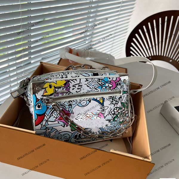 

23ss men shoulder bag leather shopping bags case handbag luxurys designers tote shouder cross body bag with original dust bag purse pouch 18