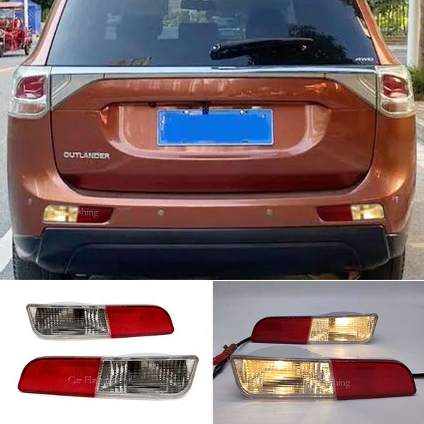 

car rear bumper reflector fog lights for mitsubishi outlander 2013 2014 2015 signal light parking brake light