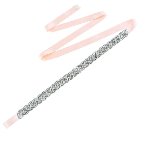 

popular and exquisite hand sewn crystal belt wedding dress high grade rhinestone waist decoration diamond decal bridal waist cover yd-0002, White