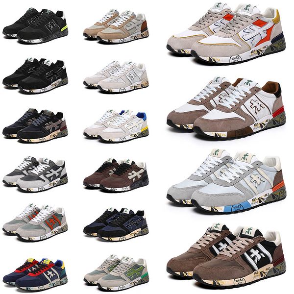 

premiata designer outdoor shoes men womens brown gray brown gray coffee black orange mens sports sneakers trainers