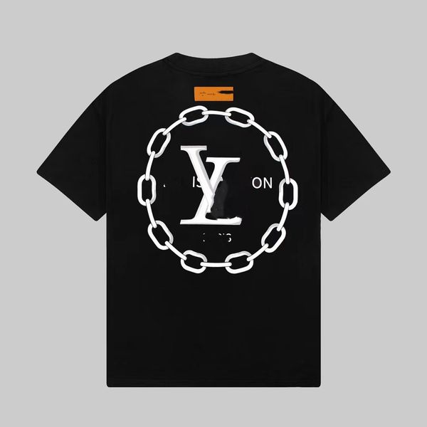 

fashion t shirt men women designers t-shirts tees apparel man s casual chest letter shirt luxury clothing street shorts sleeve clothes casa, White;black
