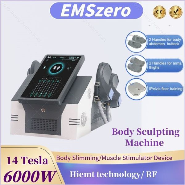 

ce emszero 14 tesla 6000w neo ems body muscle sculpting hi-emt machine ems pelvic pad muscle stimulation equipment