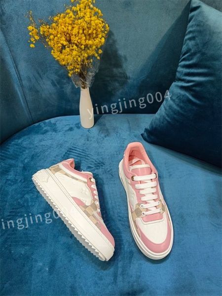 

2023 fashion couple high-quality leather lace-up casual shoe classic men's sports women's vulcanized flat size 35-41, Black