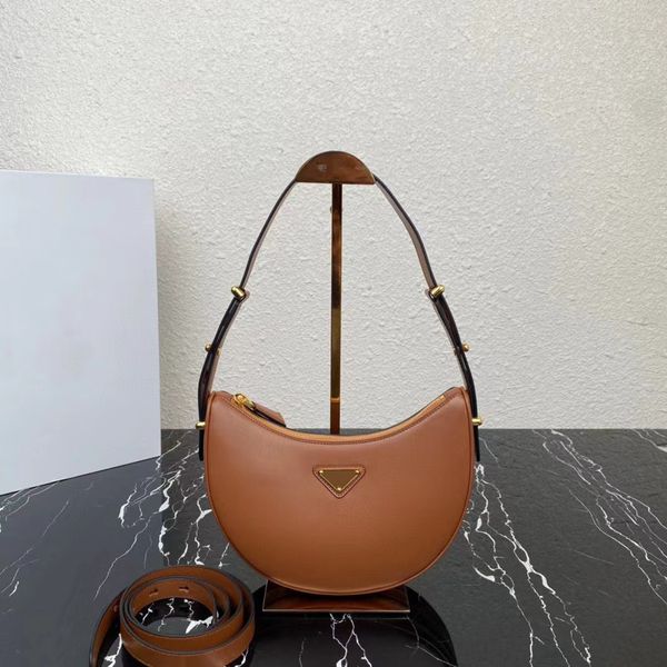 

2023 new women's shoulder bag 1bc194 cowhide crossbody bag high-end customized quality bag with 2 long and short shoulder straps out of