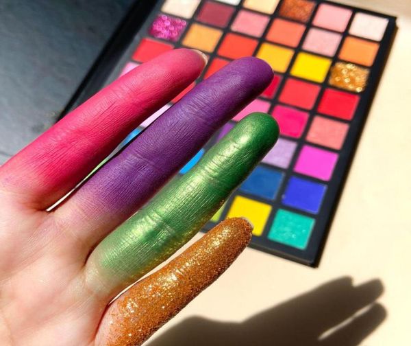 

eye shadow 48 colors glitter beautiful eyeshadow palette matte natural high pigmented green makeup colorful make up pallets kit3022119