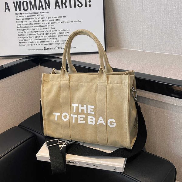 

large capacity canvas tote bag jacquard portable shoulder bag advanced sense of commuting outside