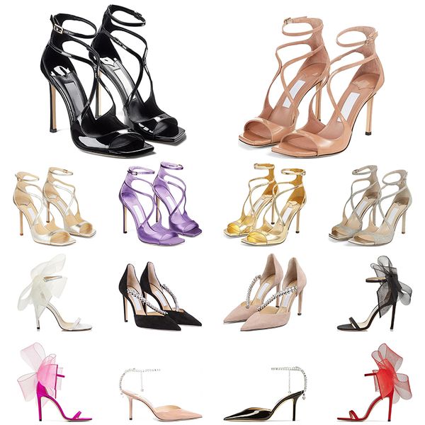 

designer heels women luxury high heel sneakers womens averly pumps aveline asymmetric grosgrain mesh fascinator bows platform party wedding, Black