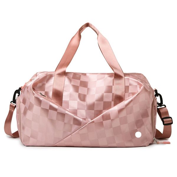

ll-658 yoga handbags travel beach duffel bag shoulder bags large capacity waterproof fitness exercise gym cross body bags stuff sacks dry we
