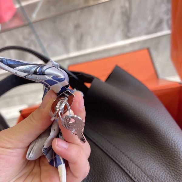 

leather original quality handbag hemees picotins designer bags bag luxury new style vegetable basket children's h bucket layer cowhide