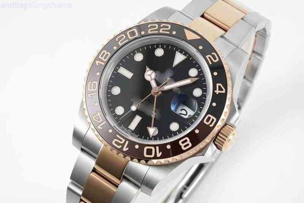 

yachtmaster luxury watch for men mechanical movement wristwatch luminous waterproof calendar quality mens style, Slivery;golden