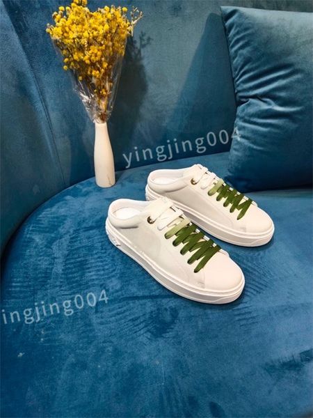 

2023 new luxury fashion couple high-quality leather lace-up casual shoes classic men's sports women's vulcanized flat size 35-41, Black