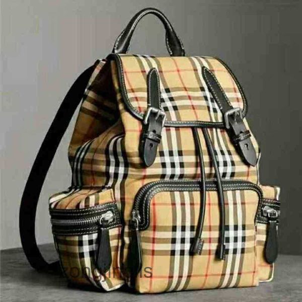 

designer burbreryes bag backpacks bags plaid womens bac t3cc