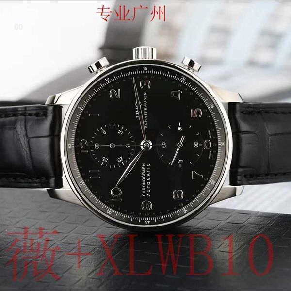 

iwc watch mechanical pilot wristwatch luxury 7ptg zf zf portugal time transparent, Slivery;golden