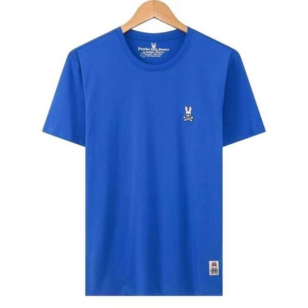 

psycho bunny t shirt designer mens rendy fashion breathable loose op polo luxury street short sleeve clothing asian size m-xxxl f02wom2o, White;black