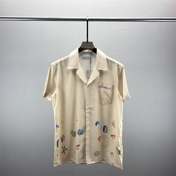 

2 men designer shirts summer shoort sleeve casual shirts fashion loose polos beach style breathable tshirts tees clothing q100, White;black
