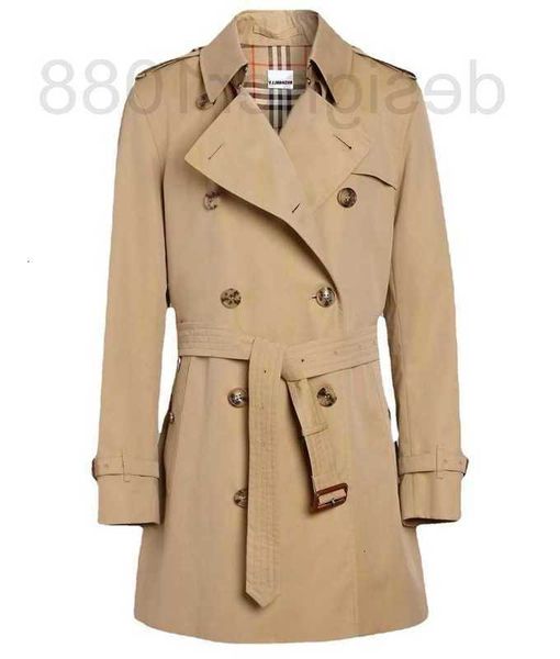 

designer the classic british style star of b family showcases a modern with long sleeved trench coat, presenting short slim cut 64ak, Tan;black