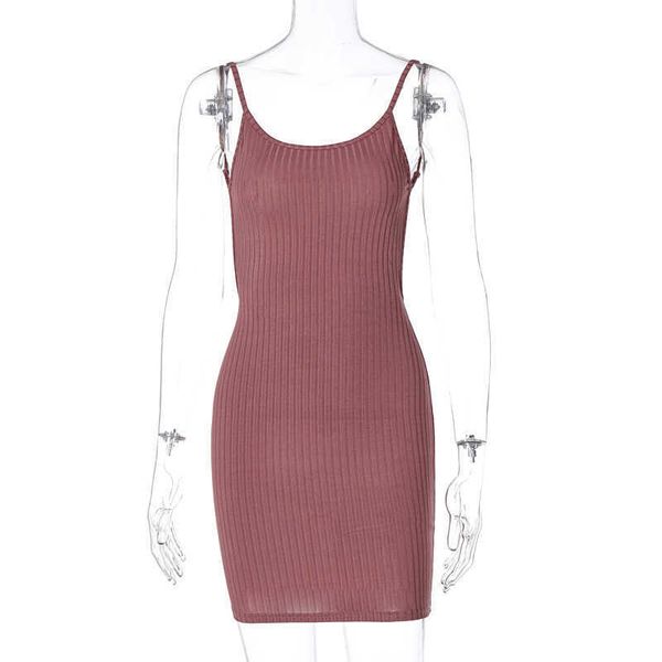 

2022 spring wind and summer new women's dress solid color pit strip open back suspender buttock dressn0tyb1xh, White;black
