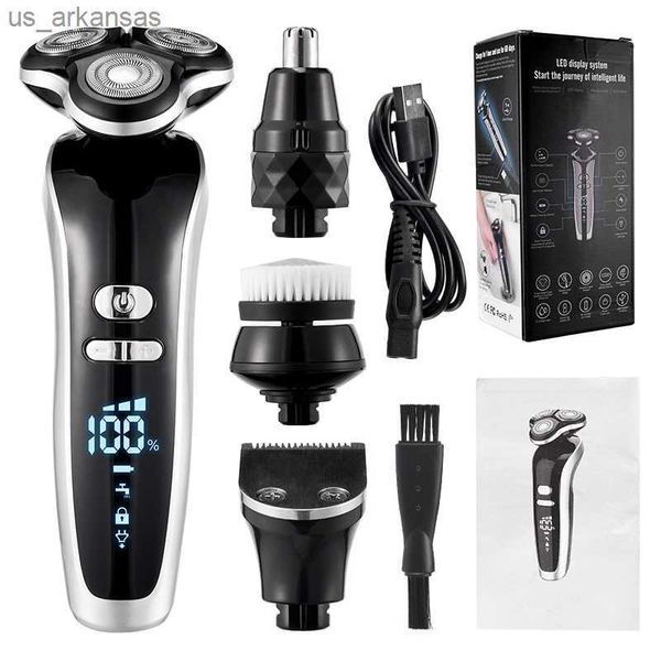 

new electric shaver for men 4d electric beard trimmer usb rechargeable professional hair trimmer hair cutter razor for men