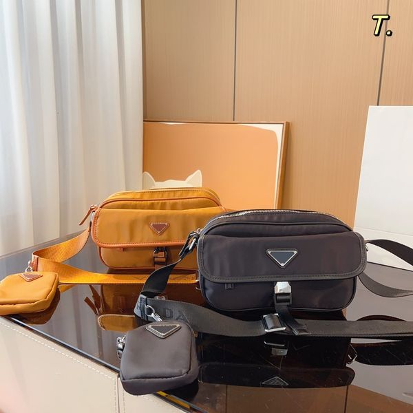 

2023 new casual fashion all-in-one shoulder bag three-in-one messenger bag