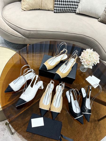 

fashion slingbacks mouse heel lady pumps cow suede leather womens wedding dress shoes suede effect calfskin, grosgrain and metal black and l