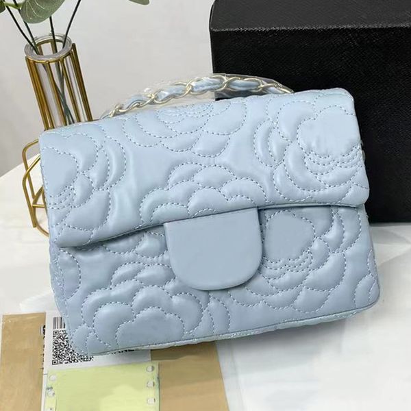 

bag designer handbag women purse camellia flower crossbody bags famous shoulder totes classic black flap messenger handbags luxury wallet ch