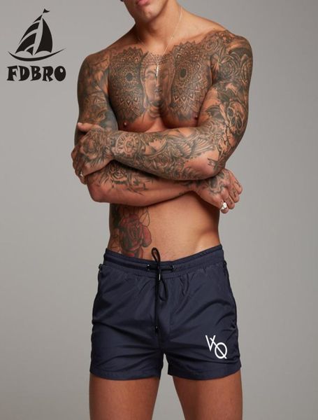 

fdbro 2019 new men swim trunks swimsuit swimwear men swimming shorts men briefs beach shorts sports suits surf board shorts6085616