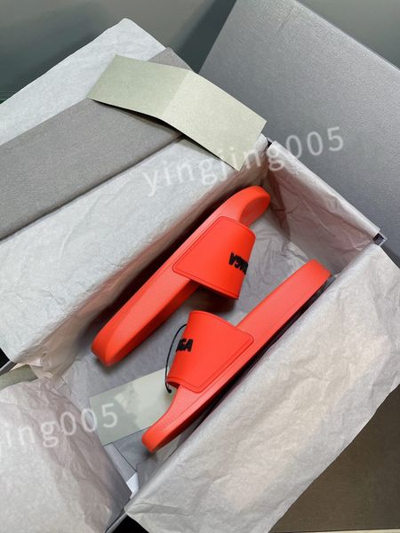 

new fashion slide sandals slippers for men women with original box designer beach flip flops slipper bl230601, Black