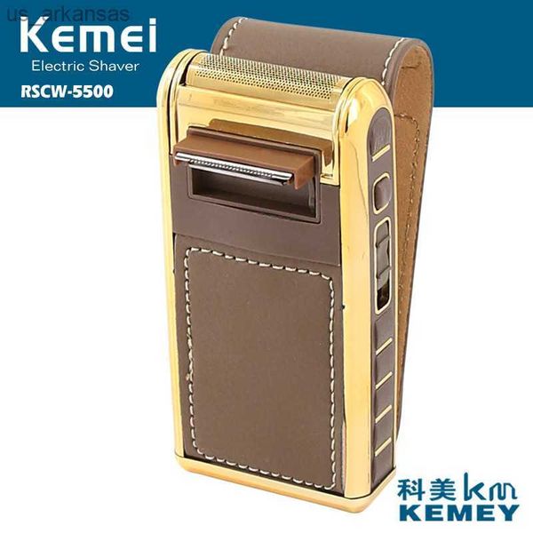 

kemei electric shaver km-5500 km5600 km5700 portable electric men razor beard trimmer single blade rechargeable l230523
