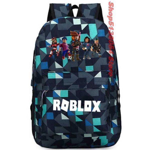 

backpack roblox plaid backpack kids school bag women bagpack teenagers schoolbags canvas student backpack for boy girl children bag j230517