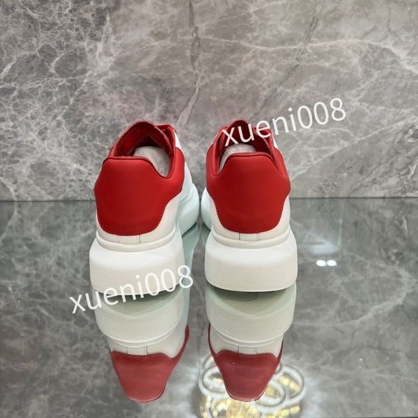 

brand fashion womens mens quality casual shoes heel leather lace-up sneaker running trainers letters flat printed sneakers2023, Red;white