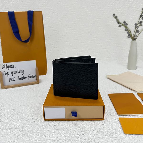 

designer wallet 11.5cm l60053 luxury card holder short wallet, Red;black