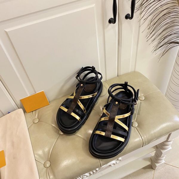 

luxury women pool pillow comfort sandal lady nylon down strap mule anatomic insole designer men leather flat rubber outsole slide slippers, Black