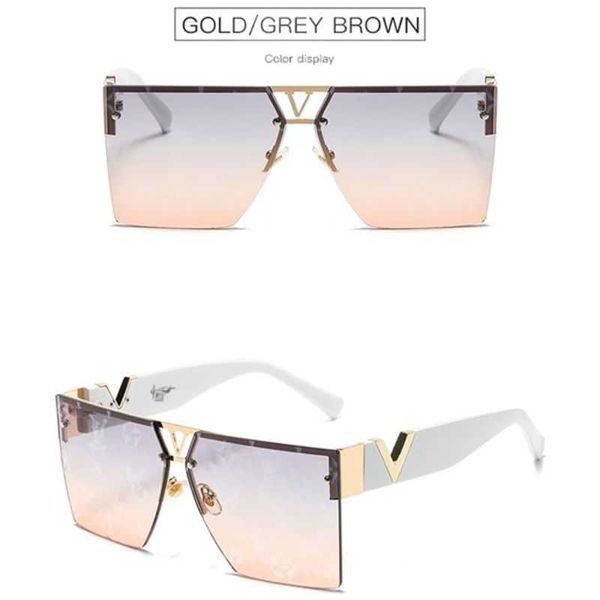 

luxury designer sunglasses men women glasses brand fashion classic leopard uv400 goggle with box frame travel beach 1f2vb, White;black