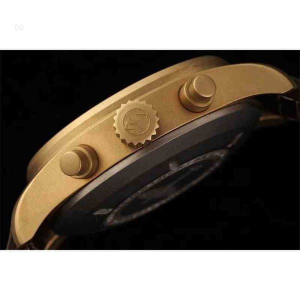 

iwc watch pilot pilot diver luxury watch 41mm eta chronograph movement iw387902 bronze 0f4l, Slivery;golden