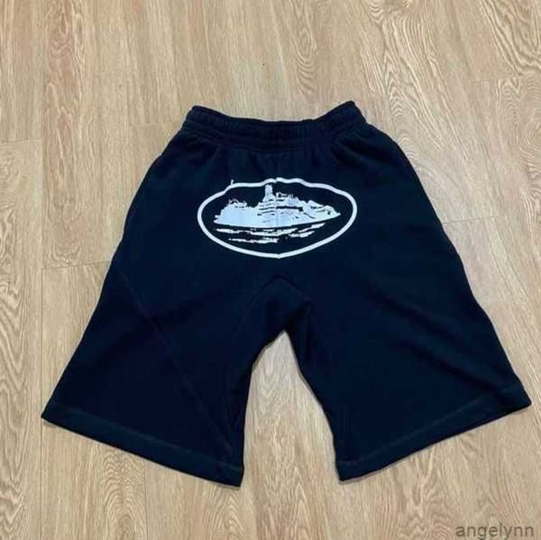 

2023 summer shorts corteizs mens ship print ins fashion hip hop skateboarding casual pants for men and women all seasons qqie, White;black