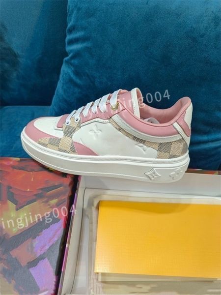 

new fashion couple high-quality leather lace-up casual shoe classic men's sports women's vulcanized flat size 35-41, Black