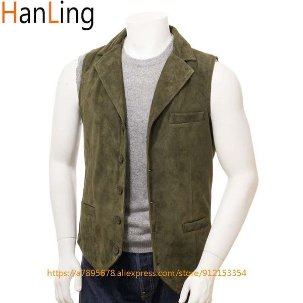 

blazers men's vest western denim suede jacket steampunk waistcoat, White;black