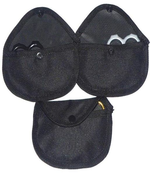 

10pcs steel brass knuckle dusters nylon bag self defense personal security women039s and men039s selfdefense pendant pocket2375044