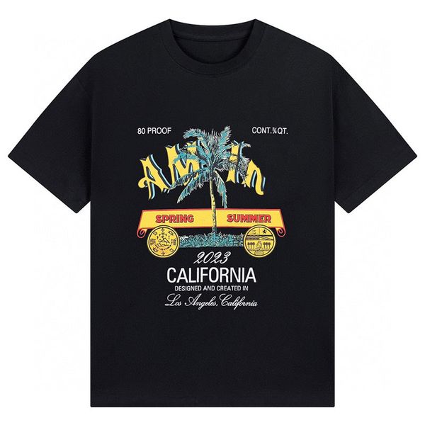 

2023ss spring summer women men 22 jersey tee ss23 jersey tee single supima cotton classic white t-shirt, White;black