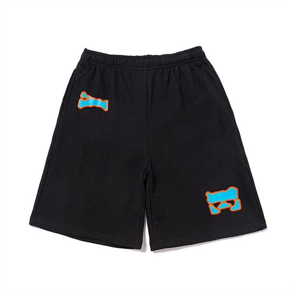 

beach pants trend letter-printed quarter pants quick dry beach vacation beach pants loose plus size big shorts comfortable size m-3xl b46, White;black